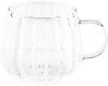 12er Gläser-Set Riffle Cup 400 ml Hitzebeständig Transparent Kaffeeglas Teeglas Bild 2