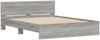 vidaXL Bettgestell mit Kopfteil Grau Sonoma 150x200 cm 3207481 Bild 4