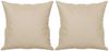 vidaXL 2-Sitzer-Sofa mit Kissen Creme 120 cm Mikrofasergewebe 3200969 Bild 5