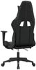 vidaXL Gaming-Stuhl mit Fußstütze Schwarz und Grau Kunstleder 3143703 Bild 5