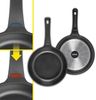 N8WERK 8-teiliges Aluguss-Topf- und Pfannen-Set - N8WERK Heat Indicator - Midnight Edition Bild 4