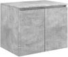 vidaXL Badezimmerschrank-Set 5 pcs Betongrau Holzwerkstoff 3406450 Bild 5