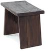 DESIGN DELIGHTS Hocker SITZBÄNKCHEN "SCHEMEL 40", Mahagoni, 31 x 40 x 25 cm, Fußhocker, Farbe: Bild 2