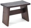 DESIGN DELIGHTS Hocker SITZBÄNKCHEN "SCHEMEL 40", Mahagoni, 31 x 40 x 25 cm, Fußhocker, Farbe: Bild 4