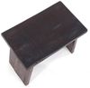 DESIGN DELIGHTS Hocker SITZBÄNKCHEN "SCHEMEL 40", Mahagoni, 31 x 40 x 25 cm, Fußhocker, Farbe: Bild 3