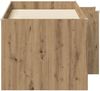 vidaXL Hochbett für Kinder 2 pcs Kunsthandwerk Eiche Holzwerkstoff 3422578 Bild 5