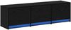 vidaXL TV-Schränk Schwarz Eichen-Optik 140 x 34 x 40 cm Holzwerkstoff 8006558 Bild 2