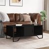 vidaXL Couchtisch Schwarz 100x51x40 cm Holzwerkstoff 848489 Bild 3