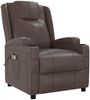 vidaXL Elektrischer Massagesessel Braun Kunstleder [3073797] Bild 3