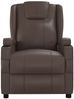 vidaXL Elektrischer Massagesessel Braun Kunstleder [3073797] Bild 4