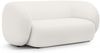 Micadoni Sofa Kate 2-Sitzer Boucle Weiß Bild 2