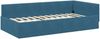vidaXL Eckbettgestell mit Kopfteil Blau 80 cm x 200 cm Samt 42016060 Bild 4