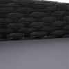 Relaxdays Hundebett Rattan mit Kissen Bild 5
