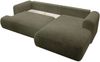 Selsey 'Ovo Cord' Ecksofa mit Cordbezug, Schlaffunktion und Stauraum, Olivgrün, rechts Bild 3