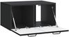 vidaXL Wandmontierter TV-Schrank Schwarz 59,5 x 41 x 30 cm 899356 Bild 3