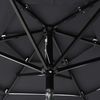 vidaXL Sonnenschirm mit Aluminium-Mast 3-lagig Anthrazit 2 m 313854 Bild 5