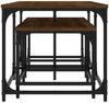 vidaXL Satztische 3 Stk. Braun Eichen-Optik Holzwerkstoff 835393 Bild 5