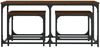 vidaXL Satztische 3 Stk. Braun Eichen-Optik Holzwerkstoff 835393 Bild 4