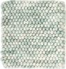 Wollteppich quadratisch - 30 x 30 cm - hellgrün Bild 1