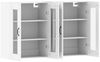 vidaXL Wandschränke 2 Stk. Weiß Holzwerkstoff 3197905 Bild 5