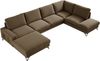 Wohnlandschaft Oddo U (Farbe: Verita 28, Seite: Links - L1F+L2F+R3F) Bild 2