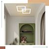 Nettlife LED Deckenleuchte Modern Schwarz/Weiß Eckig Schlafzimmer 24W Metall 3000K/4000K, LED fest integriert, Neutralweiß, Deckenbeleuchtung für Wohnzimmer Flur Schlafzimmer Küche Bild 4