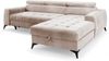 AX LIVING Beige Eckcouch mit Schlaffunktion Arkucio Mini 260 cm R Bild 2