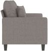 vidaXL 2-Sitzer-Sofa Taupe 120 cm Stoff 359266 Bild 4