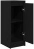 vidaXL Sideboard Schwarz Eichen-Optik 29,5x34x76 cm Holzwerkstoff 861608 Bild 5