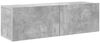 vidaXL 7-tlg. TV-Schrank-Set Betongrau Holzwerkstoff 3114521 Bild 5