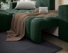 Eltap 'Bonett' Ecksofa mit Schlaffunktion, 92 x 175 x 250 cm, Dunkelgrün, Links Bild 5
