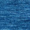 Gabbeh Teppich - Softy - Uni 200 x 200 cm - blau - rund Bild 3