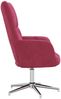 vidaXL Relaxsessel Weinrot Samt [328122] Bild 4