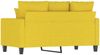 vidaXL 2-Sitzer-Sofa Hellgelb 120 cm Stoff 359264 Bild 5