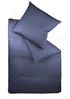 fleuresse Interlock Jersey Bettwäsche Colours 135x200 cm + 80x80 cm Dunkelblau Bild 3