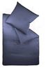 fleuresse Interlock Jersey Bettwäsche Colours 135x200 cm + 80x80 cm Dunkelblau Bild 4