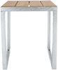 Hocker Jever aus massiven Teakleisten, 40 x 40 x 45 cm Bild 4
