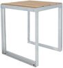 Hocker Jever aus massiven Teakleisten, 40 x 40 x 45 cm Bild 2