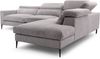 AX LIVING Ecksofa grau Jolandi Couch L Form XXL Ecksofa 300 cm breit R Bild 3