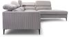 AX LIVING Ecksofa grau Jolandi Couch L Form XXL Ecksofa 300 cm breit R Bild 4