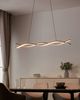 Eglo 99317 LED Hängeleuchte LASANA 3 weiß L:98,5 B:8 H:120cm 3000K höhenverstellbar Bild 2