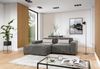 AX LIVING Ecksofa Grau Jughlio, 240cm stilvoll & komfortabel L Bild 5