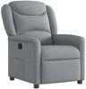 vidaXL Relaxsessel Hellgrau Stoff 4015596 Bild 2