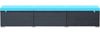 vidaXL Sonnenliege mit Auflage Poly Rattan Schwarz 44406 Bild 4