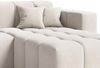 GrainGold Ecksofa L-Form LOOPO - 265x180 cm, Creme, Rechts, Wellenfedern, HR37-Schaum und T30-Schaum Bild 3