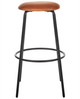Barhocker MORTON Samtstoff 2er Set, Orange Bild 5