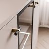 Lookway Kommode ELODIE 3D mit LED-Beleuchtung und gefrästen Fronten Bild 4