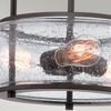 Deckenleuchte, Metall Glas, Bronze, D 40,6 cm Bild 4