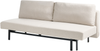 Schlafsofa 3-Sitzer ROYKKA Stoff Cremeweiß Bild 4