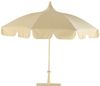 Sonnenschirm Pagoda aus Polyacryl und Metall, modern mit Knickfunktion, weiß, 250 cm Bild 4